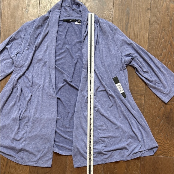 Cyrus Women’s Cardigan Three Quarter Sleeve Soft Purple *New with Tags* Size 2XL - Picture 7 of 8